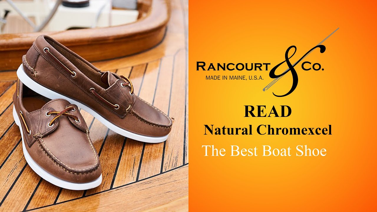 The Best Boat Shoe in the World - Rancourt Read Boat Shoe