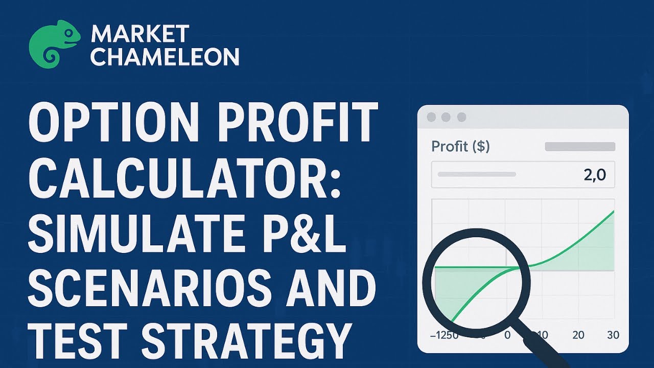 Option Profit Calculator: Simulate P&L Scenarios and Test Strategy Risks