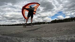 2024-04-02 - Germany - Munich - Wingskating - Airush 3.0 - 35 Knots Max. - Part 1