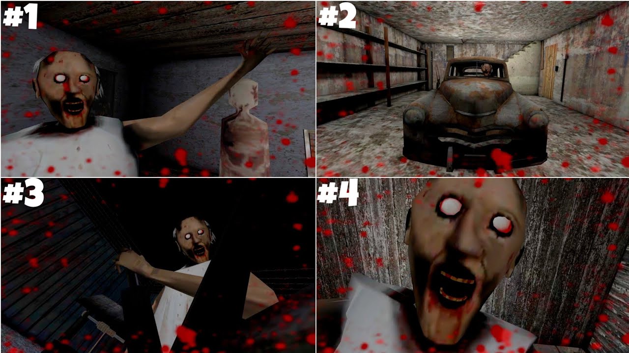 Granny 1 : Every Terrifying Death Endings || K-RICH ||