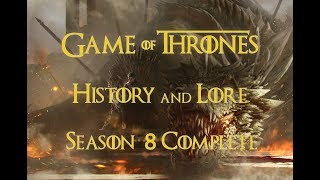 Game of Thrones - Histories and Lore - Season 8 Complete - ENG and TR Subtitles