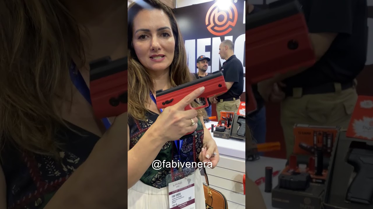 Arma n&atilde;o letal - pistola e rifle Byrna