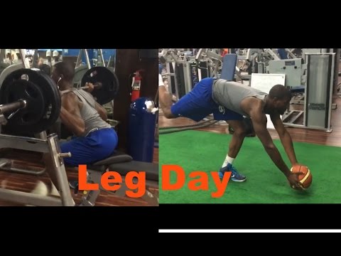 Leg day Workout| Vegan Basketball Player