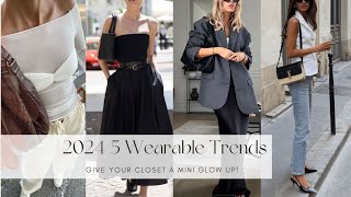 2024 Spring Summer Trends | Top 5 Wearable Styles For a Mini Closet Glow Up!  FASHION OVER 40