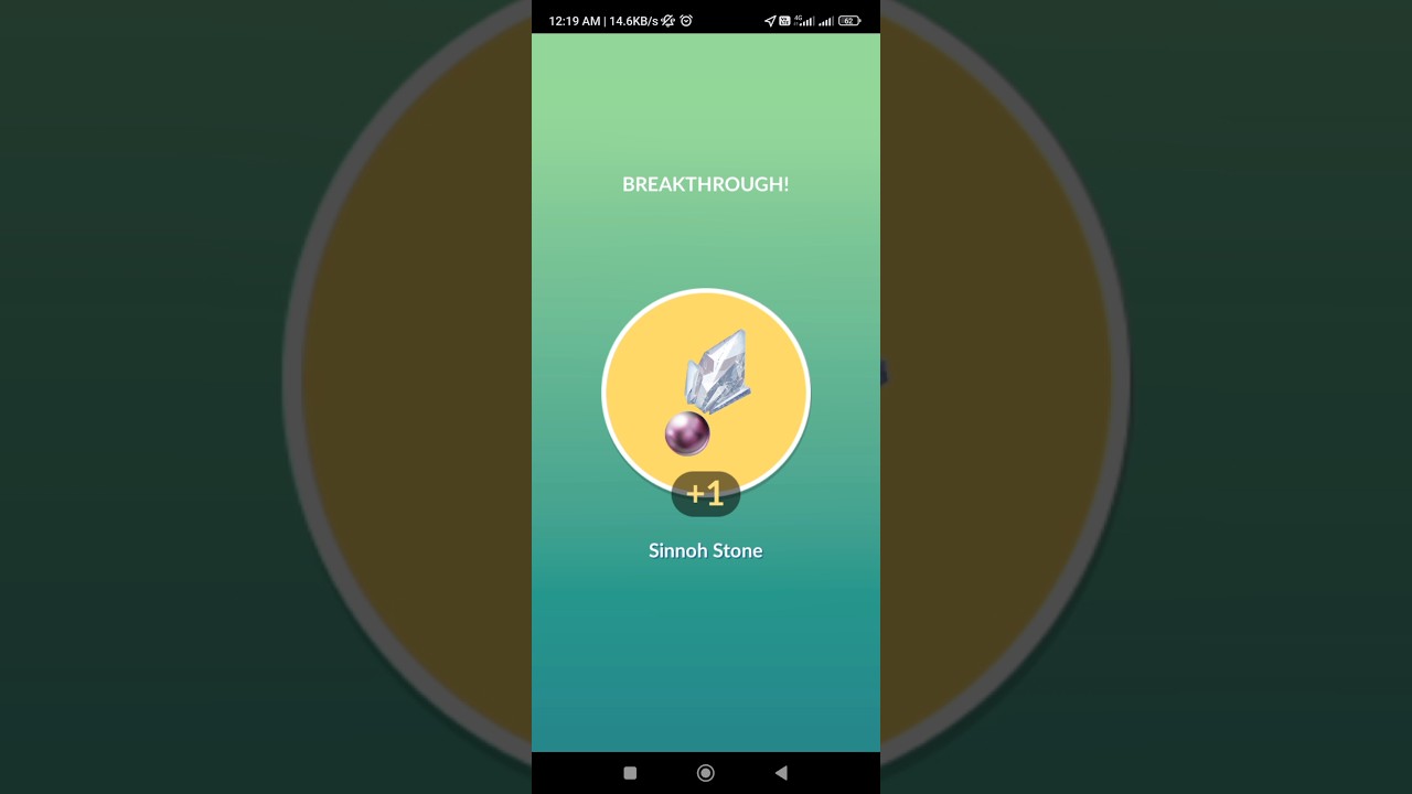 PoGo - Got Free XS Furfrou from Breakthrough weekly research rewards 