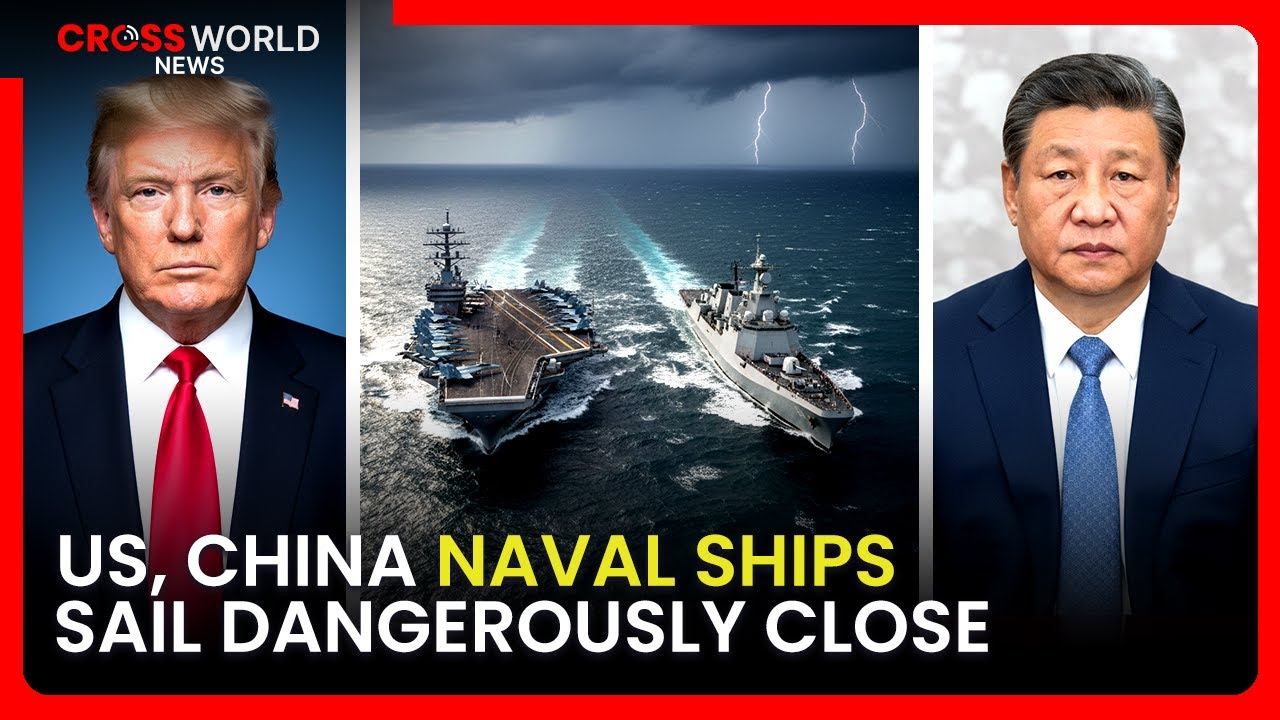 В Аравийском море накалена напряженность между американскими и китайскими кораблями.