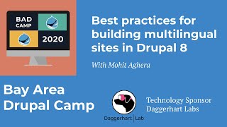Best practices for building multilingual sites in Drupal 8