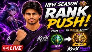 🔥 NEW SEASON RANK PUSH! | From Epic to Mythic Begins 🚀 #mlbb #mobilelegends #moba5v5