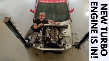 Installing the NEW TURBO ENGINE in Alissa