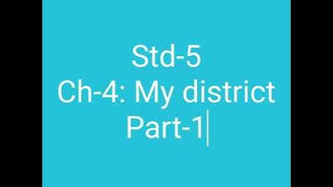 Std-5: sub-EVS: ch-4(part-1)