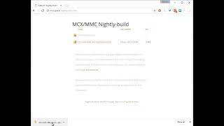 MCX Screencast - How to download nightly build
