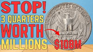 STOP! Check Your Quarters NOW! Washington Quarters Worth MILLIONS Still in Circulation!