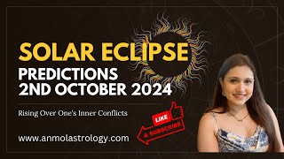 Solar Eclipse 2nd October 2024: Rising Over Inner Conflicts