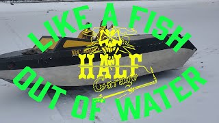It's Never Too Late (minicut the Yamaha powered Jetstream Headwater jet boat)