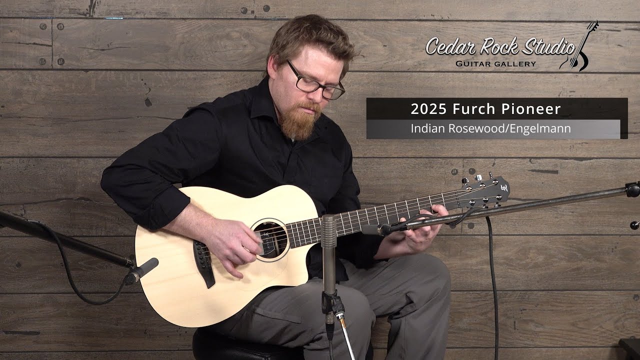 2025 Furch Pioneer (Indian Rosewood/Engelmann) played by Matt Thomas