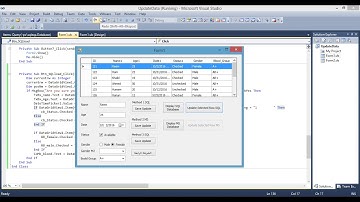 الدرس الثامن - vb.net : التحديث اوالتعديل على قواعد بيانات (Update SQL , Access) - الطريقة الاولى