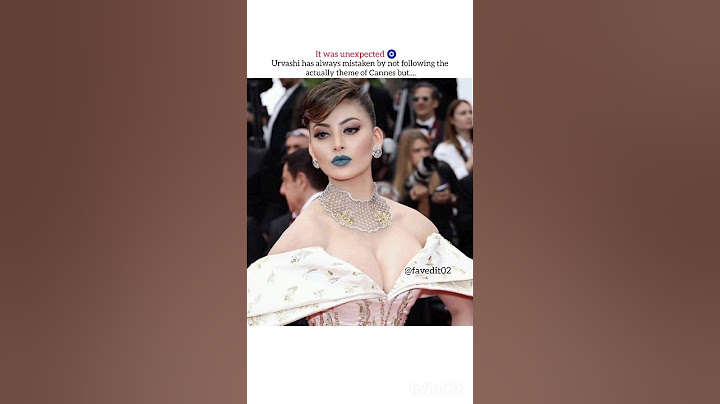 urvashi at cannes #viralvideo #bollywood #urvashirautela #cannes