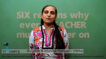 English & Maths Trainer Vibha @ TD