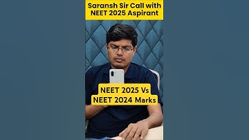 NEET 2025 Vs NEET 2024! Shocking Difference in Marks 😱 #shorts #esaral #neet #neet2026