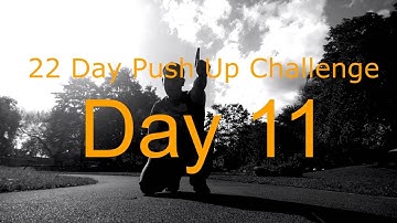 Day 11 - 22 Push Up Challenge - Raise Awareness For Combat Veterans