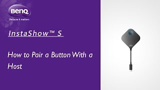 [BenQ FAQ] Projector_Wireless Presentation_How to Pair a Button with a Host