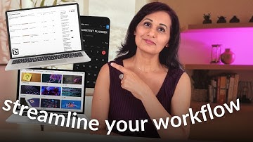How I Plan My Videos in 2025: The YouTube Planner I Built in Notion ✨