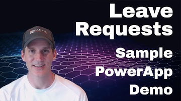 Leave Request PowerApp - Demo