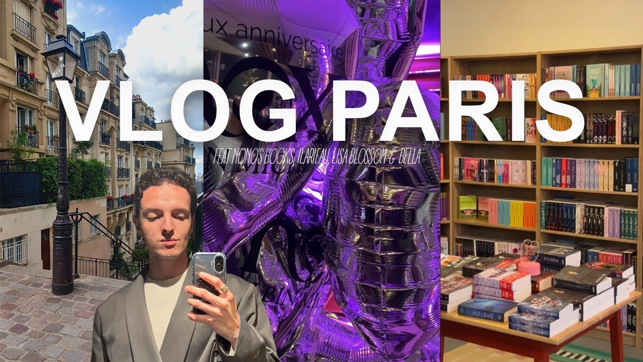 VLOG 1 AN DE NOX ROMANS ( Feat Nono's Books, Ilarieau, Lisa Blossom, Bella Liarf .. )