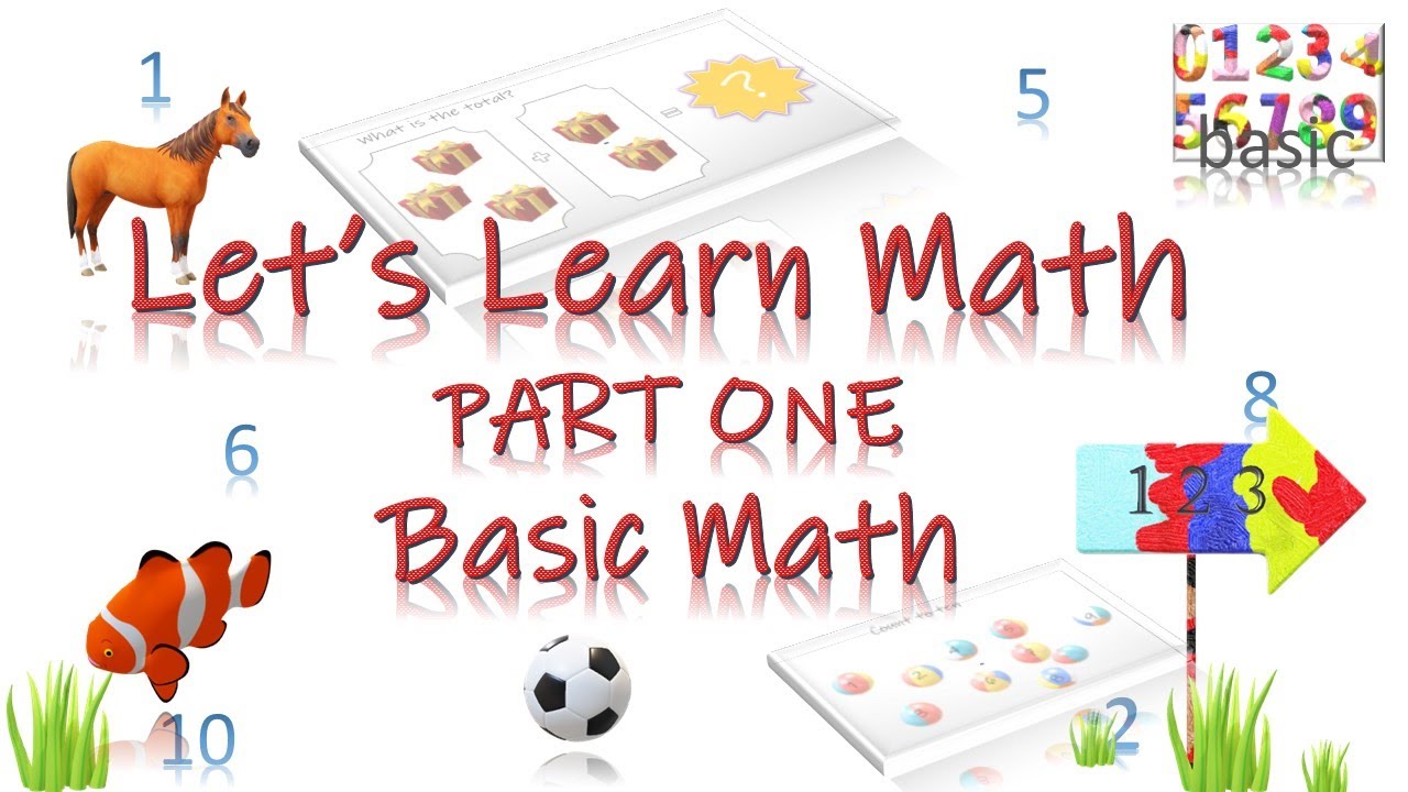 How to Count and Compare Objects | Basic Math | Kids Math Part 1