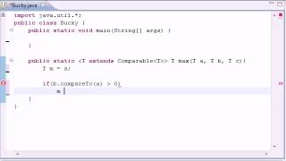 Intermediate Java Tutorial   19   Generic Return Types