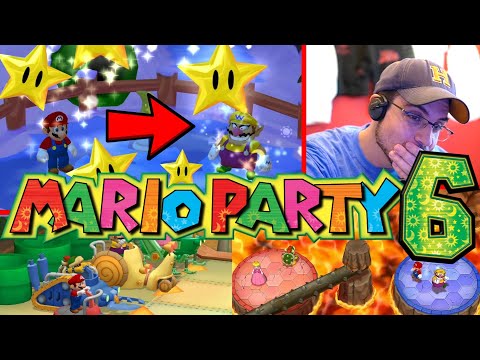 STUCK IN A NIGHTMARE!! (Mario Party 6 w/ Chilled, Ze, Ray, u0026 Platy)