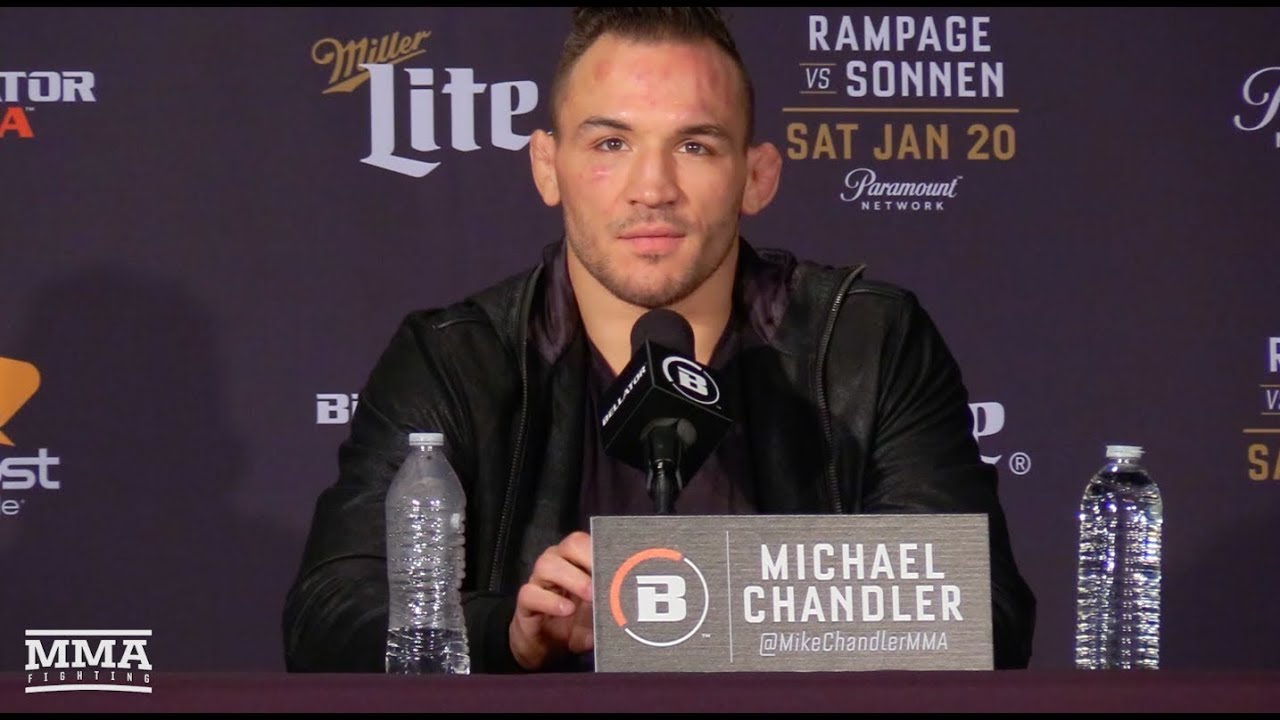 Bellator 192: Michael Chandler Post-Fight Press Conference - MMA Fighting