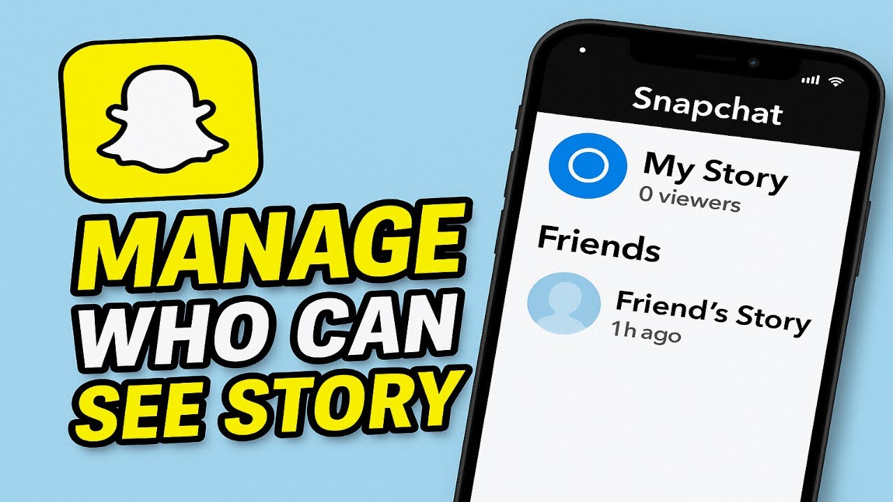 Как управлять тем, кто может видеть историю в Snapchat (2025)