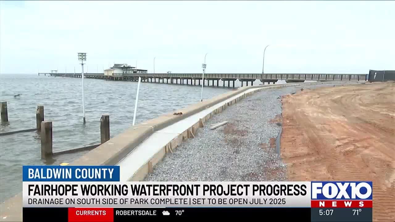 Fairhope Working Waterfront project progressing