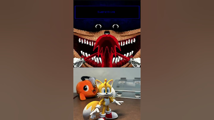 tails reacts to the sonic tapes Shin sonic