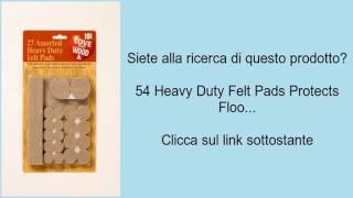 54 Heavy Duty Felt Pads Protects Floo...