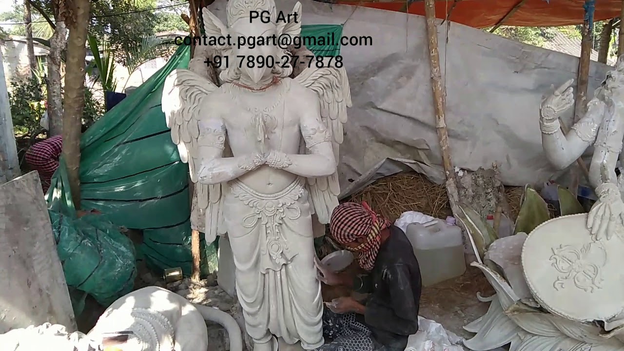 How to polished & smooth fiberglass god idols