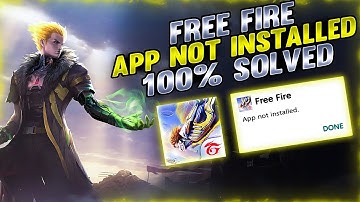 Fix Free Fire App Not Installed Problem | How to fix free fire app not installed in Android