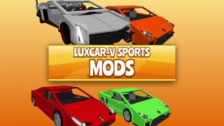 Luxcar V Sports Mod for MCPE screenshot 1