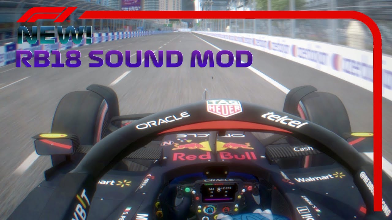 New RB18 Sound Mod for Assetto Corsa