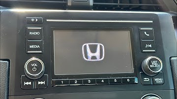 How to delete Bluetooth devices on 2017 Honda civic radio