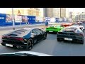 Crazy Lamborghini EVENT in Dubai INSANE REVVING !!