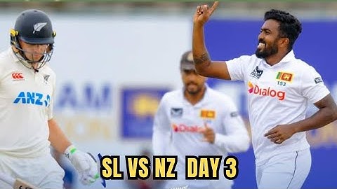 Sri Lanka vs New Zealand 2nd test match Day 3 highlights | New Zealand tour of Sri Lanka 2024