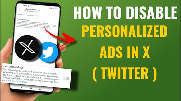 How To Disable Personalized Ads In X ( Twitter ) | English