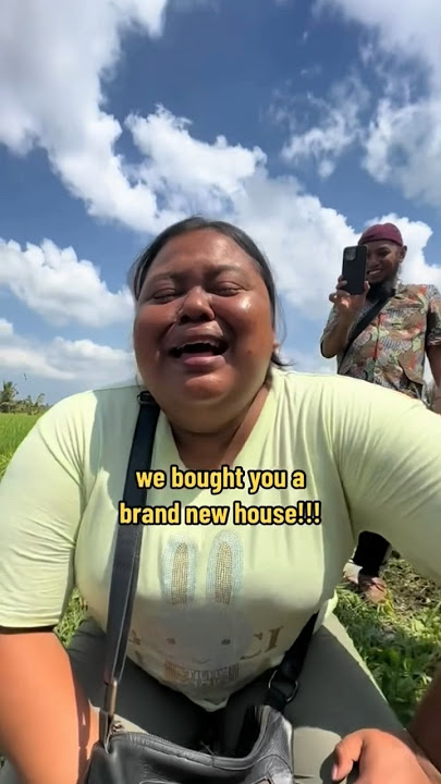 Isaiah surprises struggling street vendor with dream house & $10,000! *EMOTIONAL*