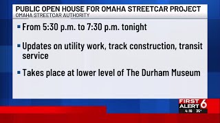 Public open house for Omaha Streetcar project
