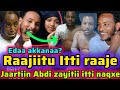 Abdi Regasa Haatimanaasaa Maalif Zayita Akka Itti Naqxe Ifa Baaste