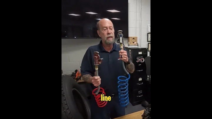 How to use Tractor Trailer Air Lines (Part 1) #shorts #truck #cdl #trucking #trucklife