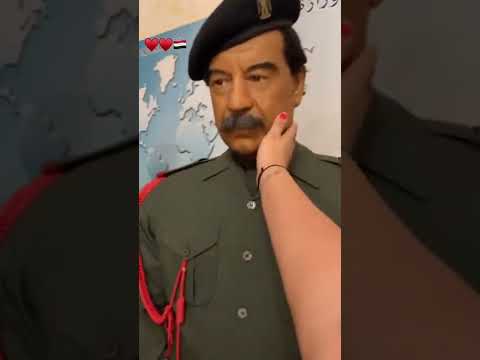تمثال الرئيس العراقي الراحل صدام حسين