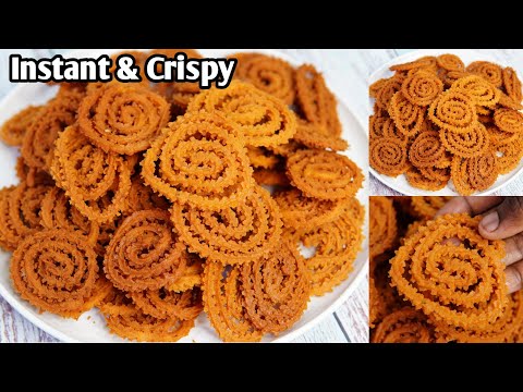 ಕೆಲವೇ ನಿಮಿಷದಲ್ಲಿ ಮಾಡಿ ಗರಿಗರಿಯಾದ ಚಕ್ಲಿ😋  | Crispy Chakli recipe | Quick Chakli | Easy Chakli kannada